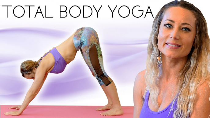 Yoga for Weight Loss with Becca- Total Body Sculpt! 20 Minute Workout Routine for Belly Fat