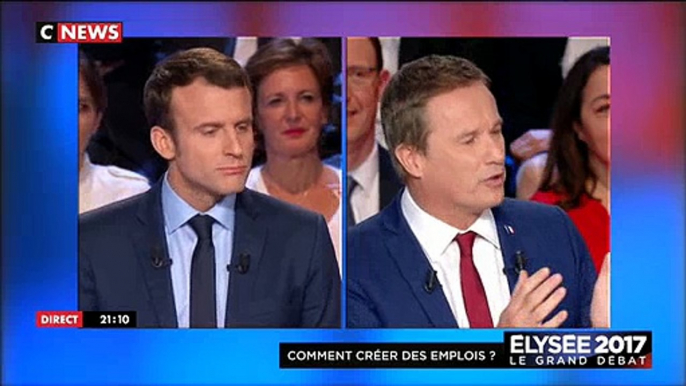 Nicolas Dupont-Aignan à Emmanuel Macron: "Vous êtes un peu amnésique... C'est jamais vous les responsable"