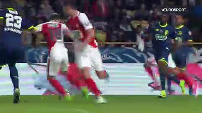 Monaco 2-1 Lille  - Goals and Highlights - (Coupe de France)