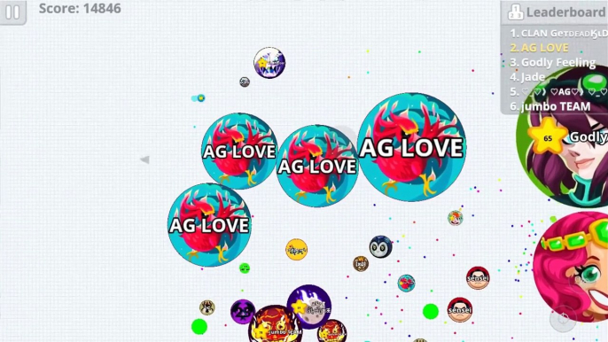 Agar.io Solo Destroy All Team One By One Agario Mobile Gameplay!