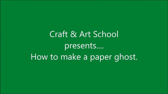 How to make origami paper ghost _ Origami _ Paper Folding Craft Videos & Tutorials.-RD7