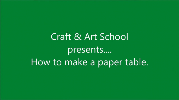 How to make origami paper table - 2 _ Origami _ Paper Folding Craft Videos & Tutorials.-g