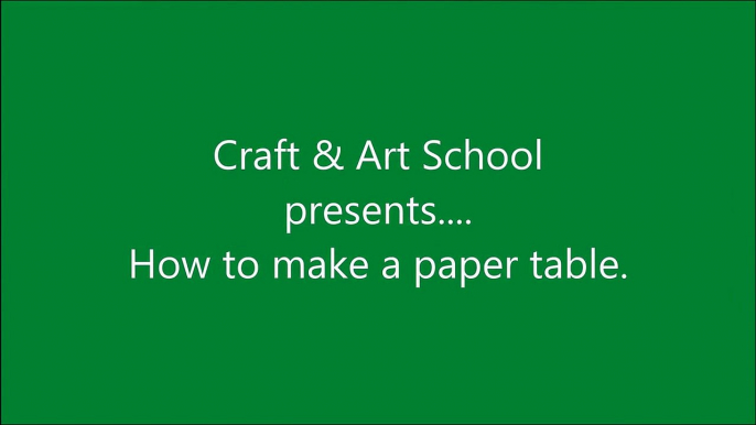 How to make origami paper table - 2 _ Origami _ Paper Folding Craft Videos & Tutorials.-gI-4rfAt