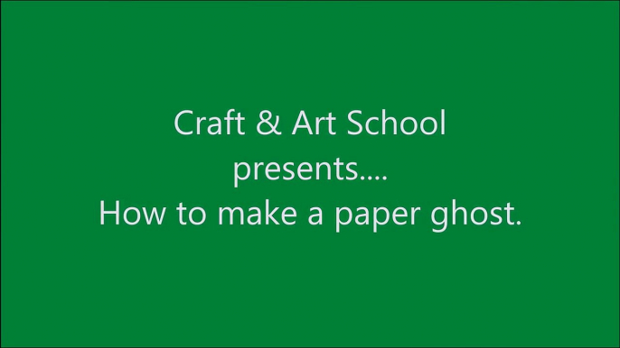 How to make origami paper ghost _ Origami _ Paper Folding Craft Videos & Tutorials.-RD7mHXo