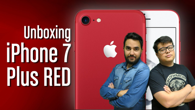 Unboxing iPhone 7 Plus Red