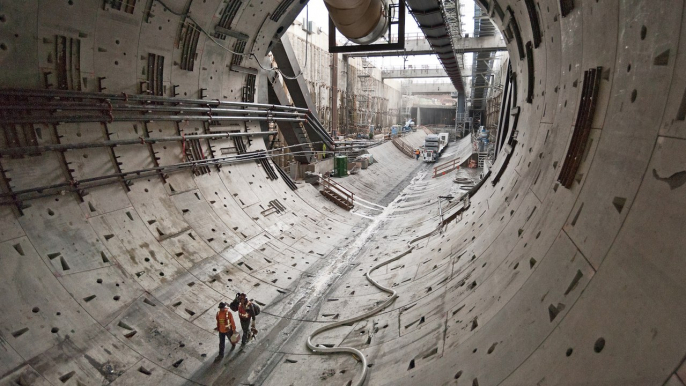 360° View: Inside The World’s Largest Tunnel Boring Machine