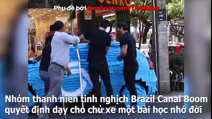 Hậu quả của việc đỗ xe tại khu vực dành cho người tàn tật