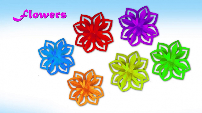 Origami flowers  - How to make origami flowers very easy - Origami For All-9