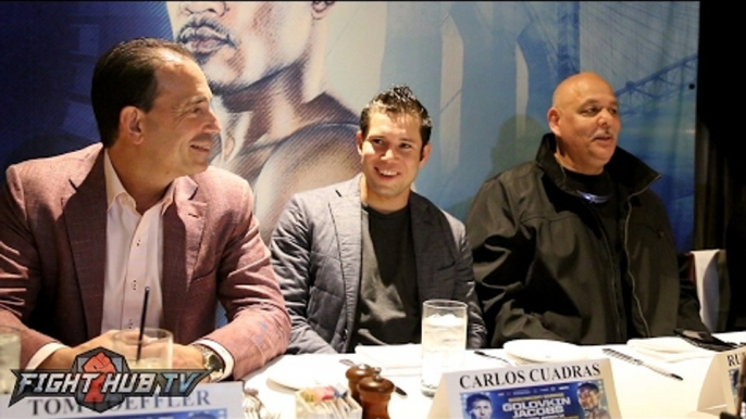 Carlos Cuadras vs. David Carmona - Cuadras' Full Los Angles Media Roundtable