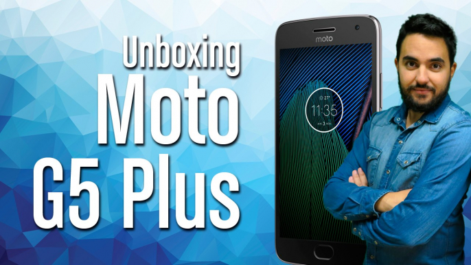 Unboxing Moto G5 Plus