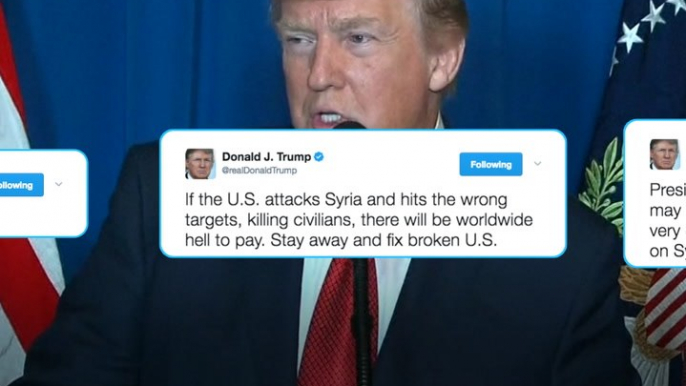 Trump on Syria: Then vs. Now [Mic Archives]