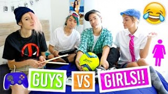 GUY Squads vs GIRL Squads!!! Alisha Marie