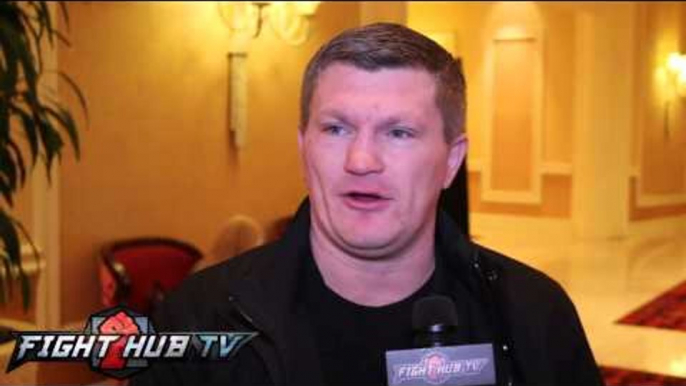 Ricky Hatton "Amir Khan would be Mayweather's worst nightmare; Pacquiao getting confidence back"