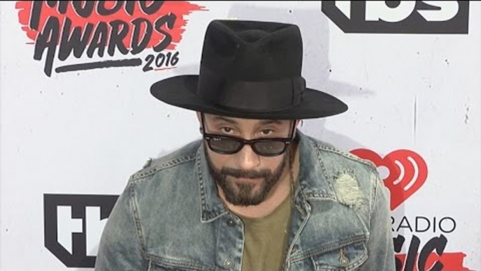 A.J. McLean 2016 iHeartRadio Music Awards Red Carpet