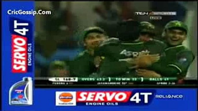 Shahid Afridi 5 Wickets Pakistan vs Sri Lanka 2011 Sharjah