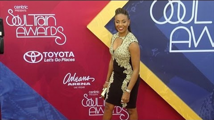 MC Lyte 2016 Soul Train Awards Red Carpet