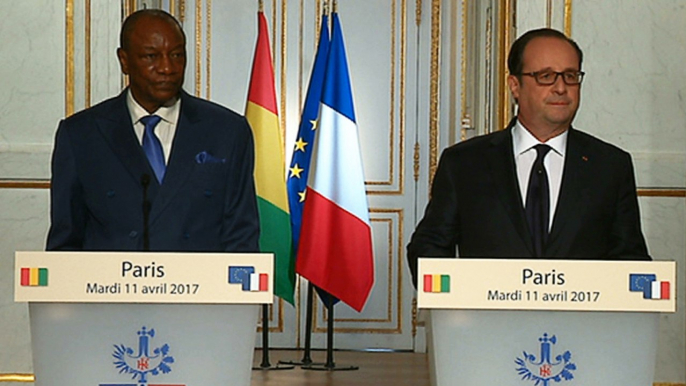 Déclaration conjointe avec M. Alpha CONDÉ, Président de la République de Guinée