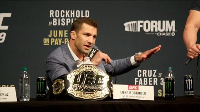 Luke Rockhold vs  Michael Bisping 2 Final Press Conference highlights- UFC 199 Video