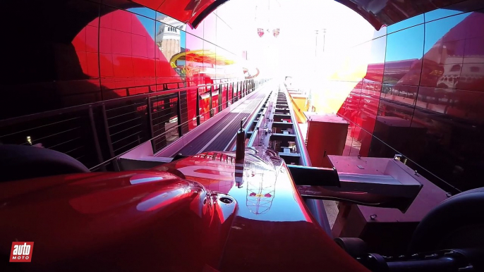 Ferrari Land [POV] : à bord de l'accélérateur vertical Red Force (PortAventura)