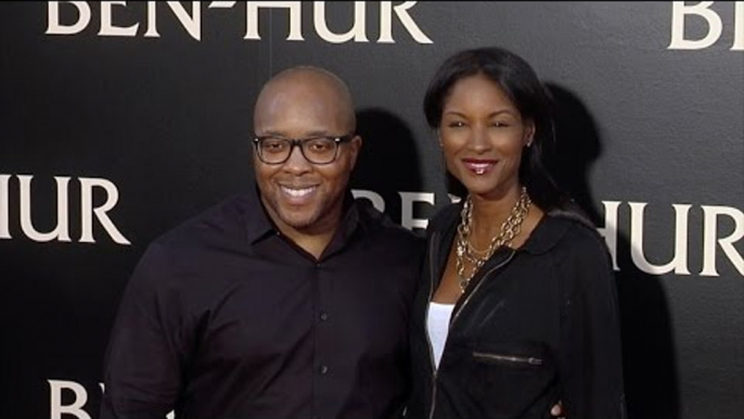 Eric Dawkins & Tish Dawkins "Ben-Hur" Los Angeles Premiere Red Carpet