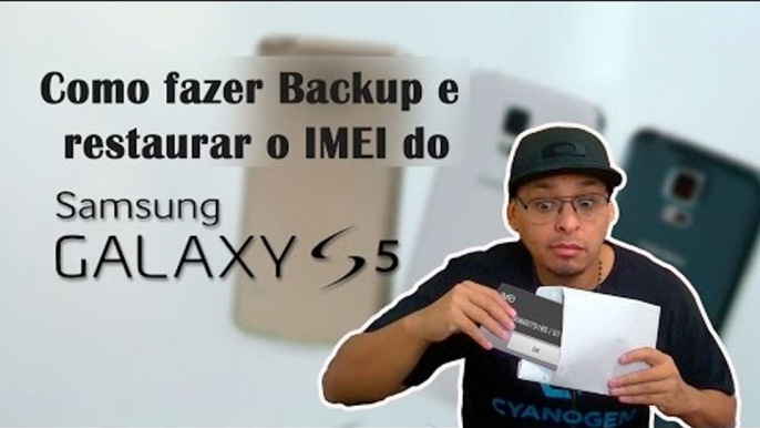 Como Fazer backup e restaurar o IMEI do Samsumg Galaxy S5