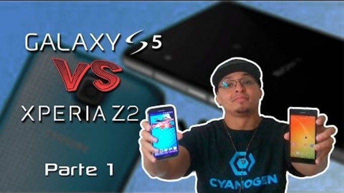 Samsung Galaxy S5 vs Sony Xperia Z2 (Comparativo) PARTE 1