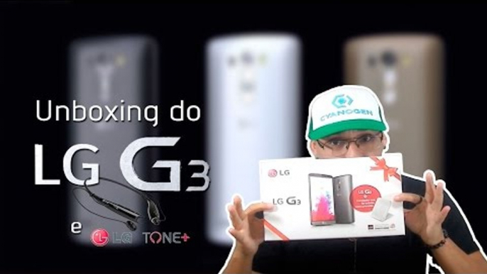 Unboxing do LG G3 (Português) -D855P