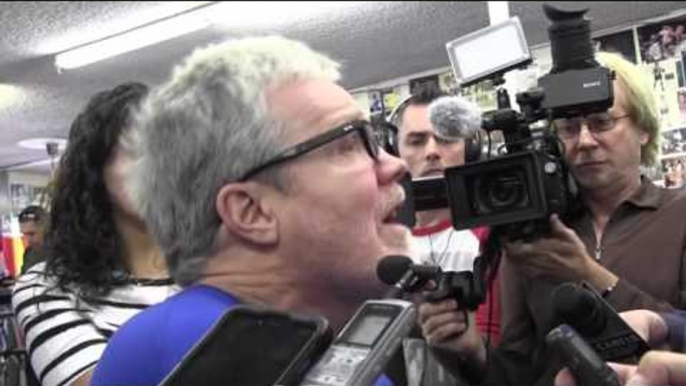 Freddie Roach says there has to be mayweather rematch; wants Crawford for Pacquiao