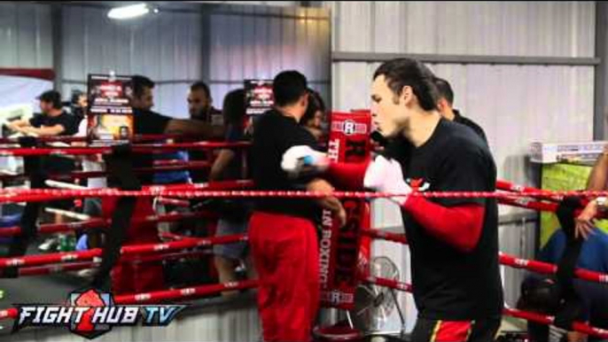 Julio Cesar Chavez Jr. vs. Marcos Reyes Full Video- Complete Chavez Jr media workout