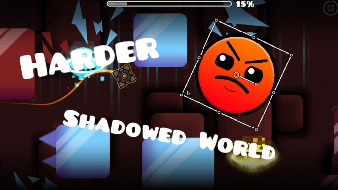 Geometry Dash - Shadowed World By Arachnus [Harder]