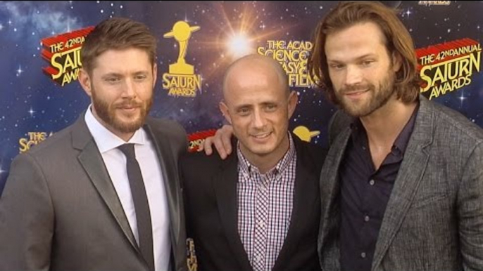 Jensen Ackles & Jared Padalecki 42nd Annual Saturn Awards Red Carpet #Supernatural