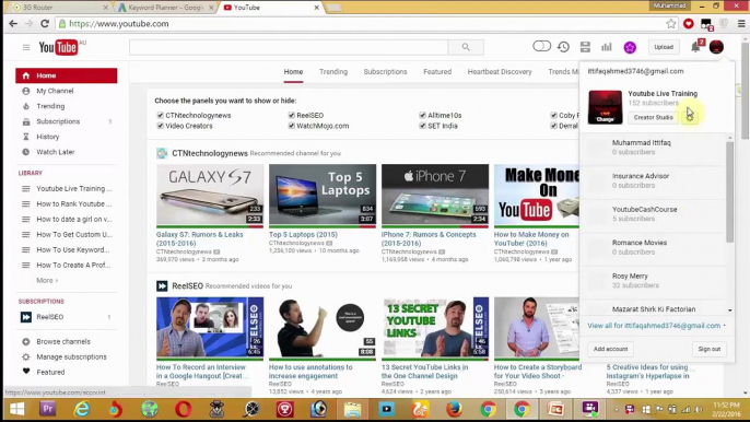 How to Earn Online Money from Youtube Urdu / Hindi Tutorial-- Muhammad Ittefaq Youtube Earning Course -- Class 03 -- How to Create Youtube Channel