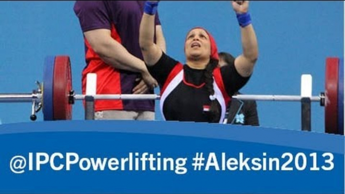 Powerlifting - women's -67kg, -73kg, -79kg- 2013 IPC Powerlifting European Open Championships