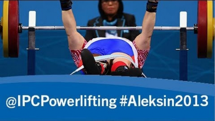 Powerlifting - men's -59kg - 2013 IPC Powerlifting European Open Championships Aleksin