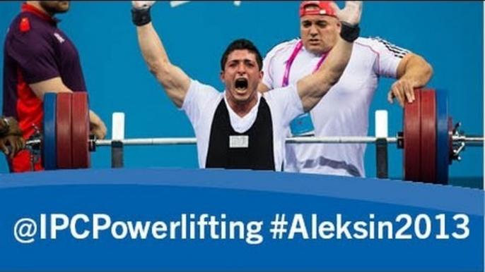 Powerlifting - men's -88kg - 2013 IPC Powerlifting European Open Championships Aleksin