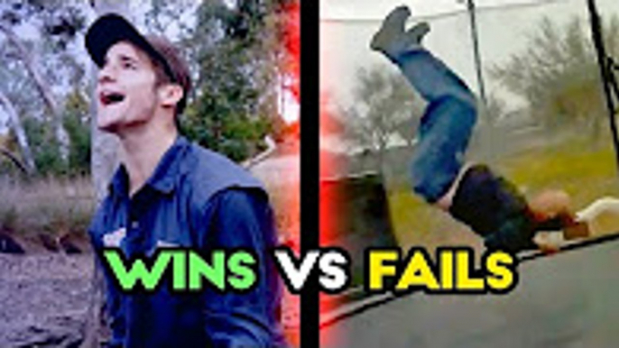 WINS VS FAILS - APRIL 2017  The Best Fails - Funny Fail Compilation - Try not to Laugh or Grin