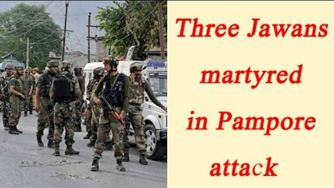 Pampore Attack: 3 soldiers killed after terror attack on Army convoy | Oneindi News