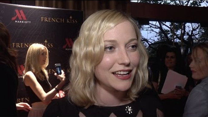 Georgina Haig INTERVIEW "French Kiss" Short Film World Premiere Red Carpet