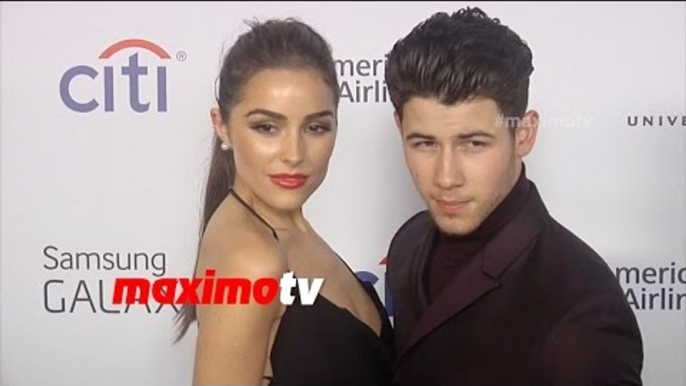 Nick Jonas & Olivia Culpo Universal Music Group's 2015 Grammy After Party