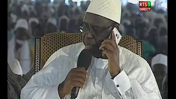 Alpha Condé, Président de la Guinée appelle en direct Macky Sall pour présenter ses condoléances