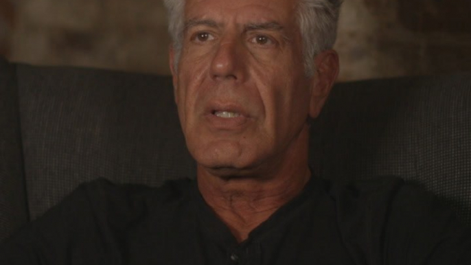 ORIGINAL: Anthony Bourdain knows exactly what he would say to Trump if he had the chance. [Mic Archives]