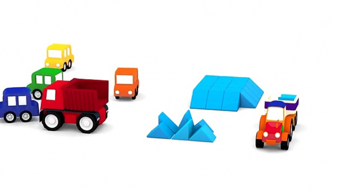 PRETTY PYRAMIDS! - Cartoon Cars Construction Demo! Childrens Cartoons Videos for Kids