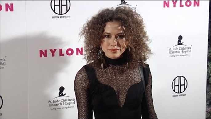 Dora Madison NYLON "Muses & Music" Grammy Pre-Party Red Carpet in Los Angeles