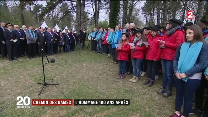 Chemin des Dames : l'hommage 100 ans après