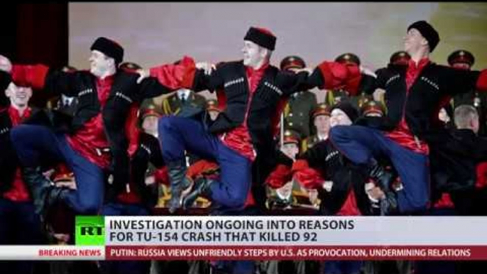 ‘Ambassadors of music’:  NYPD mourns Alexandrov Ensemble deaths in fatal TU-154 crash