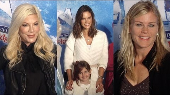 Celebrities attend "Disney On Ice Presents FROZEN" Premiere in Los Angeles