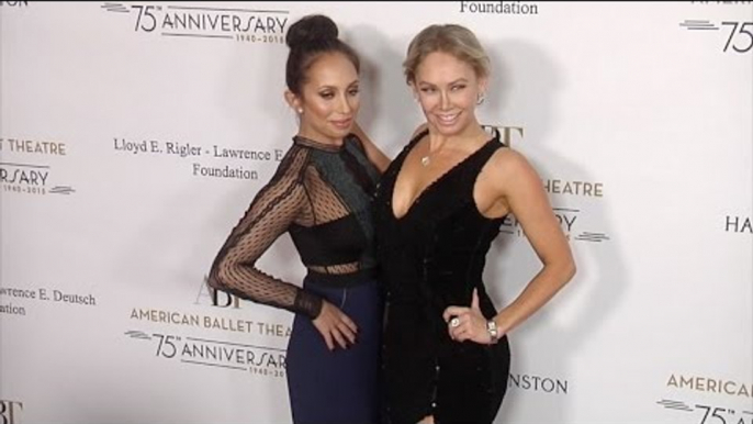 Cheryl Burke & Kym Johnson "American Ballet Theater 75th Anniversary" Holiday Benefit Red Carpet