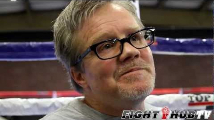 Freddie Roach "St-Pierre not comfortable moving up to fight Anderson Silva"