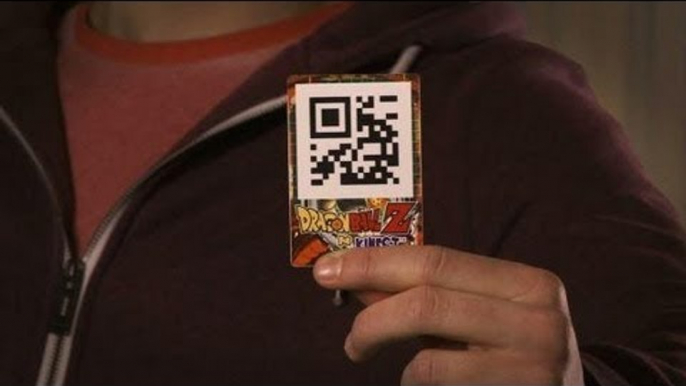 Dragon Ball Z Kinect : QR Code trailer