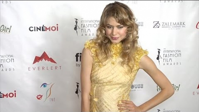 Hannah Kat Jones // "International Fashion Film Awards" 2015 Red Carpet Arrivals